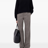 Maglione a collo alto Luke in nero Loulou de saison - donna 