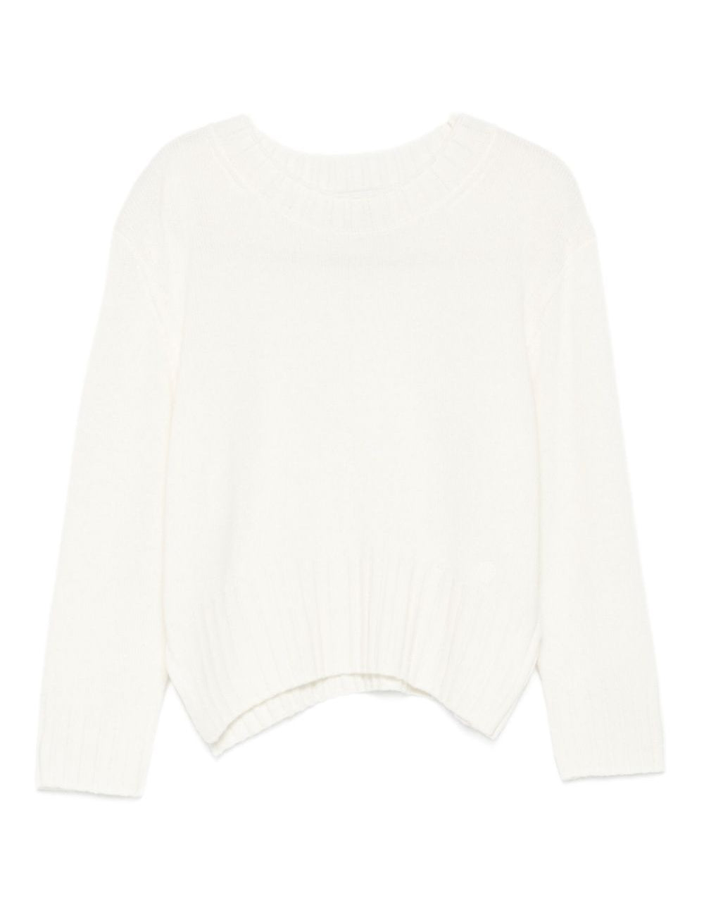 Maglione Mora in bianco LouLou de Saison - donna 