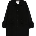Cappotto monopetto in nero Mackintosh - uomo 