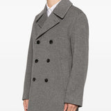 Cappotto doppiopetto in grigio Mackintosh - uomo 
