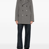 Cappotto doppiopetto in grigio Mackintosh - uomo 