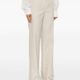Pantaloni sartoriali in beige Magda butrym - donna 