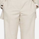 Pantaloni sartoriali in beige Magda butrym - donna 