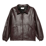 Giacca bomber in pelle marrone Magda Butrym - donna 