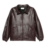Giacca bomber in pelle marrone Magda Butrym - donna 