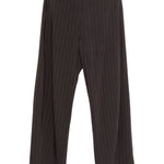 Pantaloni gessati in marrone Magda butrym - donna 