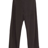 Pantaloni gessati in marrone Magda butrym - donna 