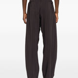 Pantaloni gessati in marrone Magda butrym - donna 
