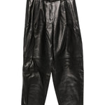 Pantaloni in pelle in nero Magda butrym - donna 