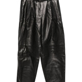 Pantaloni in pelle in nero Magda butrym - donna 
