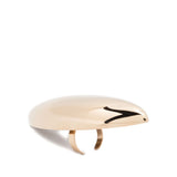Anello regolabile con logo in oro Magda butrym - donna 