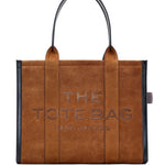 Borsa the tote bag grande in suede marrone Marc Jacobs - donna 