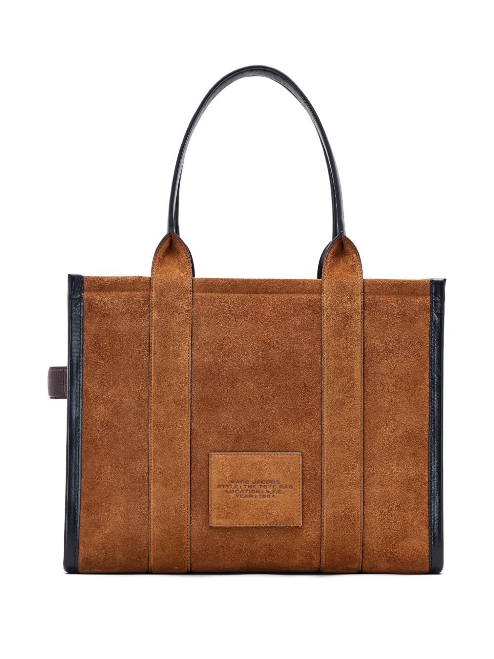 Borsa the tote bag grande in suede marrone Marc Jacobs - donna 