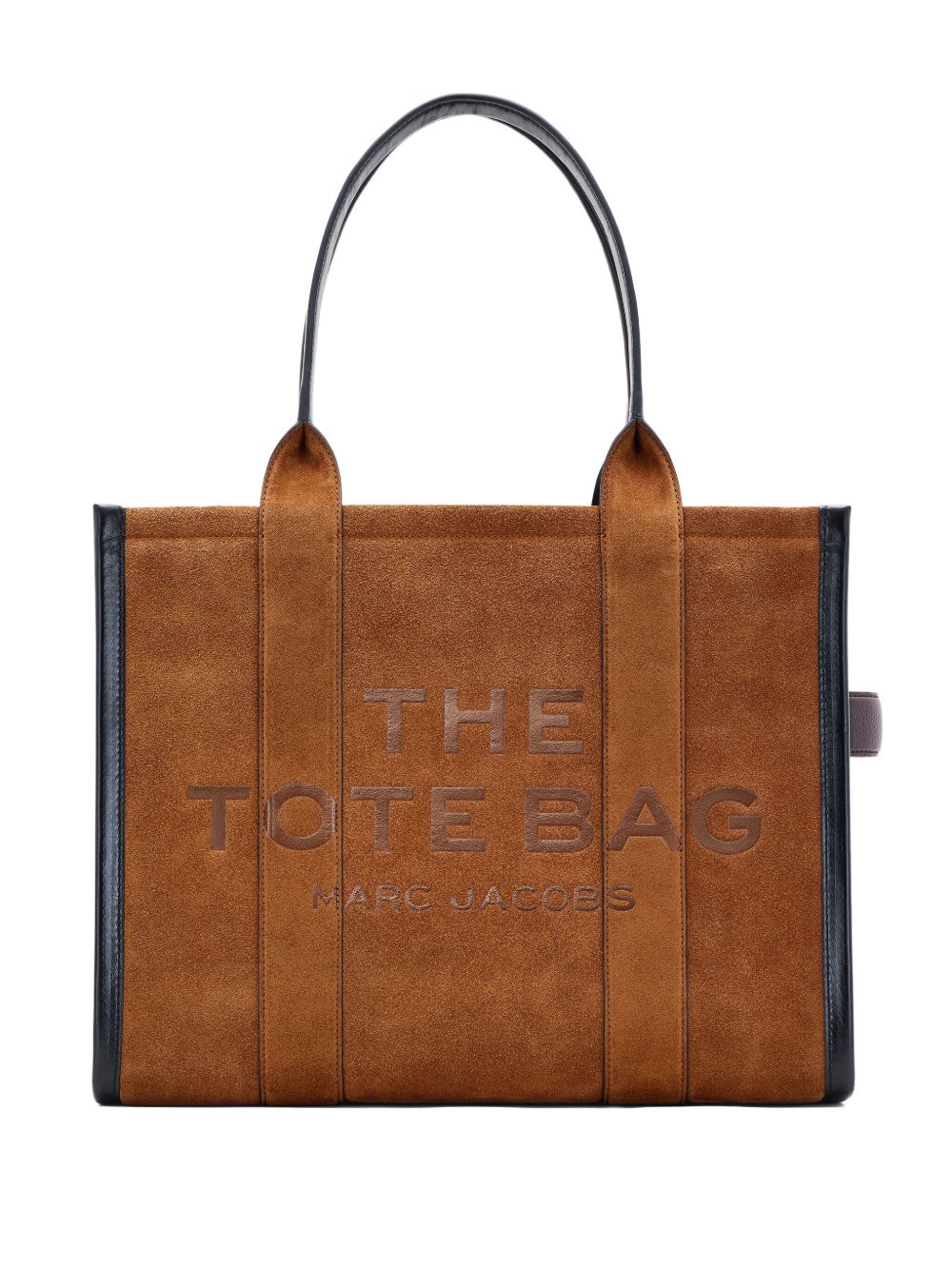 Borsa the tote bag grande in suede marrone Marc Jacobs - donna 