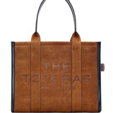 Borsa the tote bag grande in suede marrone Marc Jacobs - donna 