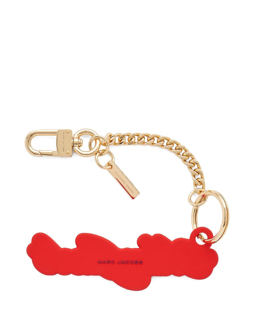Ciondolo per borsa The Cursive Logo in rosa Marc jacobs - donna 