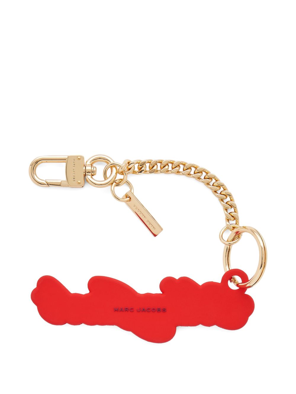 Ciondolo per borsa The Cursive Logo in rosa Marc jacobs - donna 
