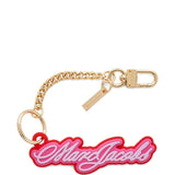 Ciondolo per borsa The Cursive Logo in rosa Marc jacobs - donna 