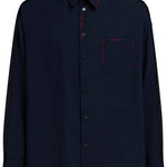 Camicia con cuciture a constrasto in blu Marni - uomo 