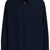 Camicia con cuciture a constrasto in blu Marni - uomo 