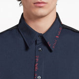 Camicia con cuciture a constrasto in blu Marni - uomo 