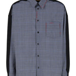 Camicia a quadri in blu e grigio Marni - uomo 