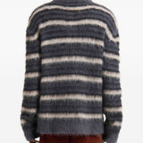 Maglione a righe in blu Marni - uomo 