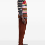 Maglione a righe in blu Marni - uomo 