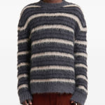 Maglione a righe in blu Marni - uomo 