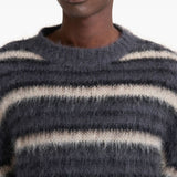 Maglione a righe in blu Marni - uomo 