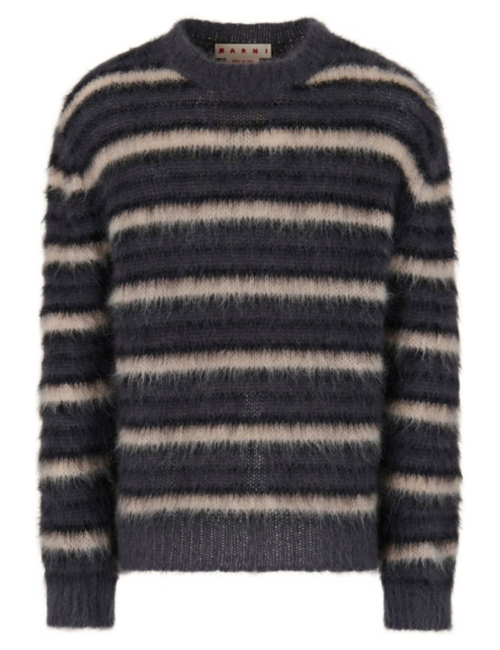 Maglione a righe in blu Marni - uomo 