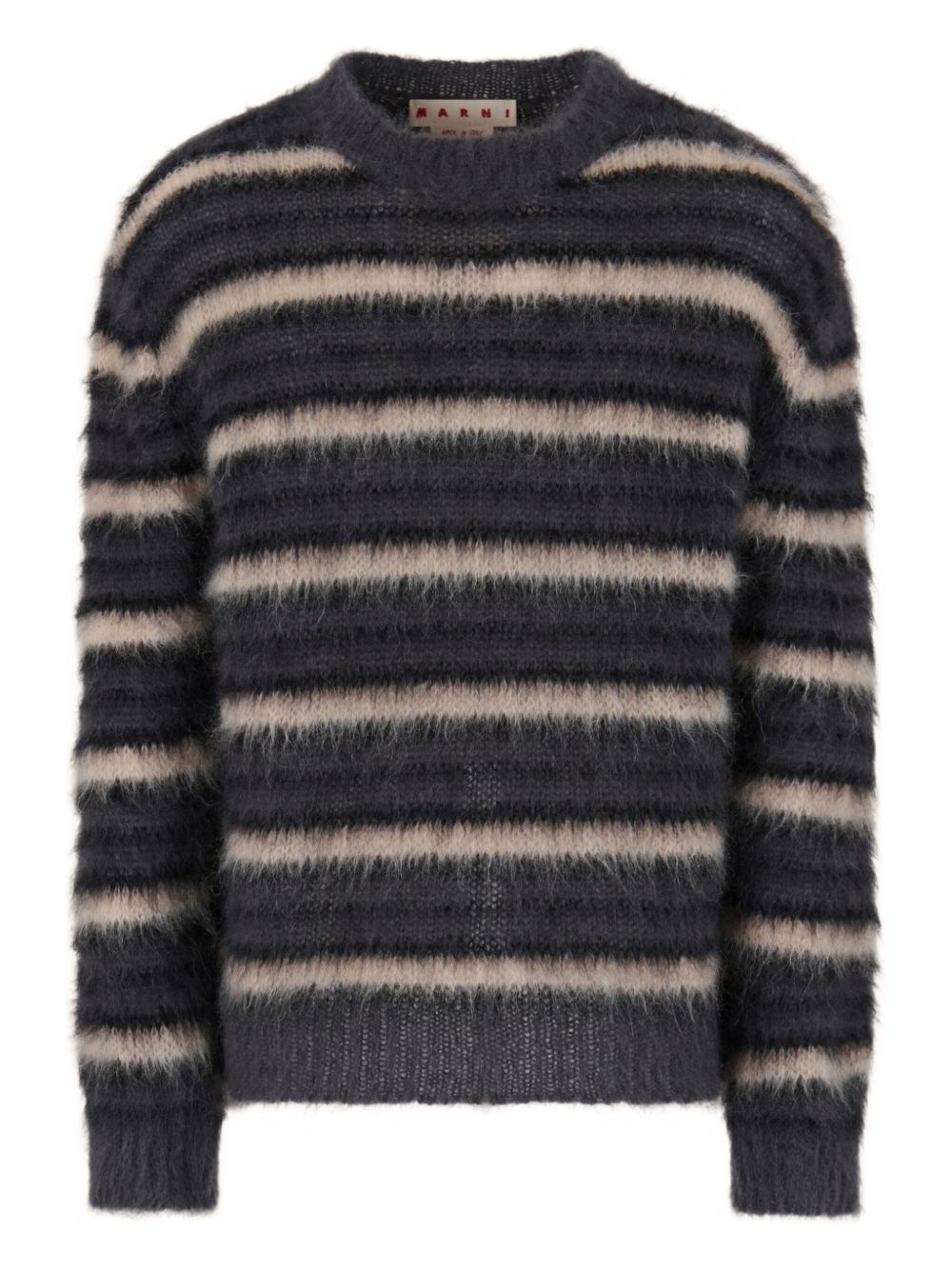 Maglione a righe in blu Marni - uomo 