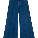 Jeans a gamba ampia in blu Marni - donna 