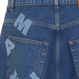 Jeans con applicazione logo in blu Marni - uomo 
