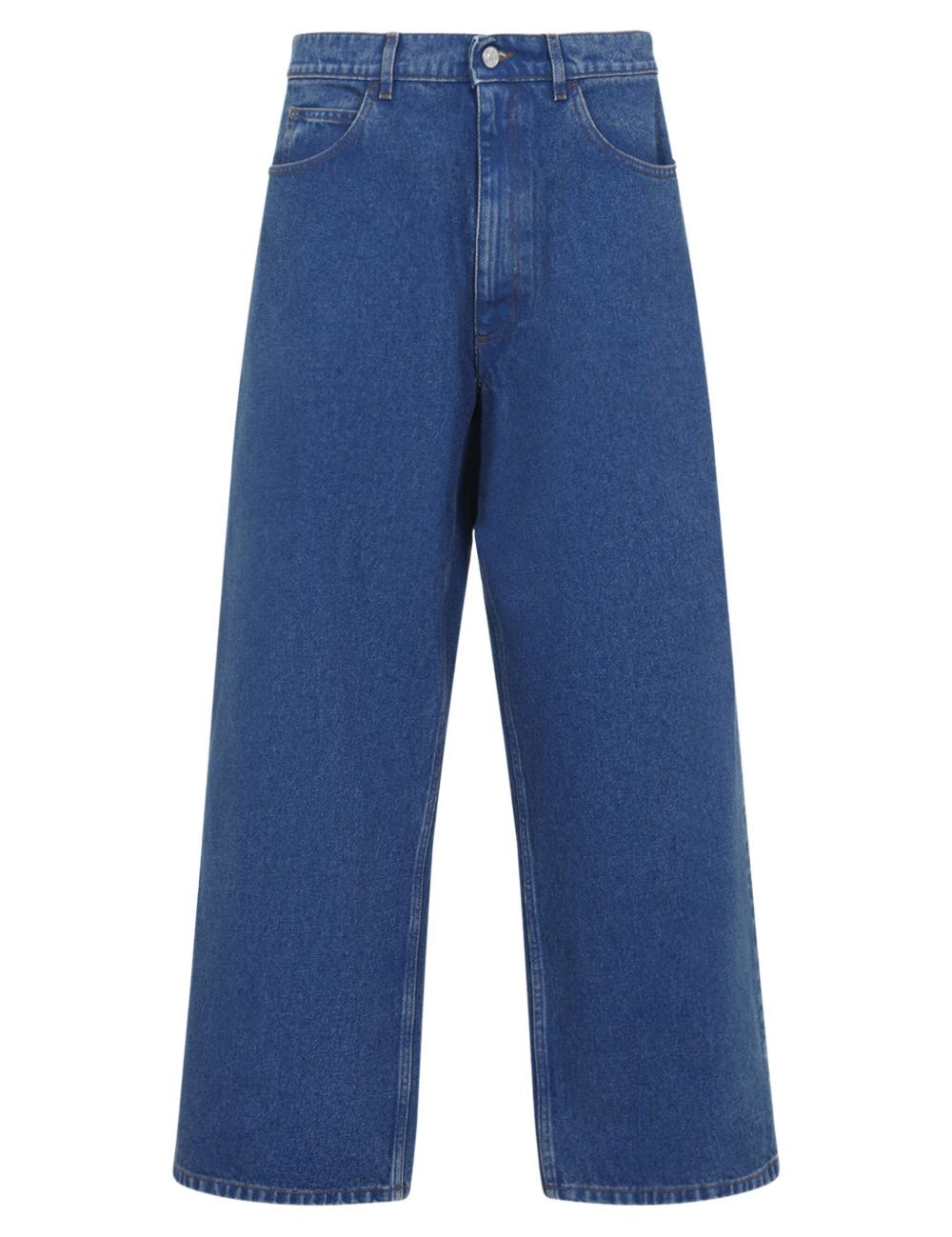 Jeans con applicazione logo in blu Marni - uomo 