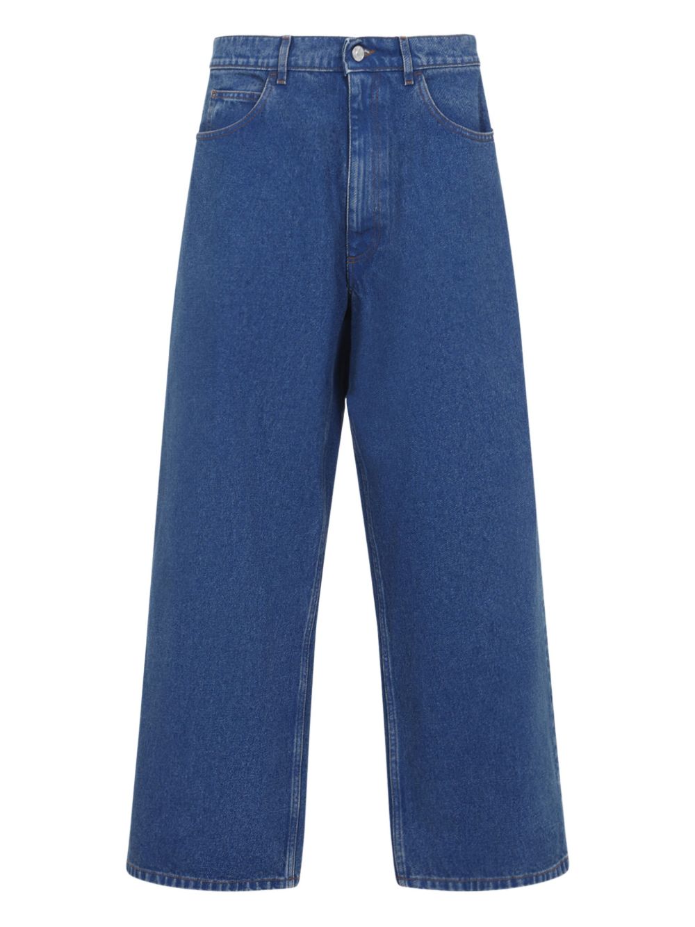 Jeans con applicazione logo in blu Marni - uomo 