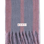 Sciarpa a righe con frange Marni - unisex 