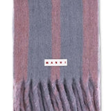Sciarpa a righe con frange Marni - unisex 