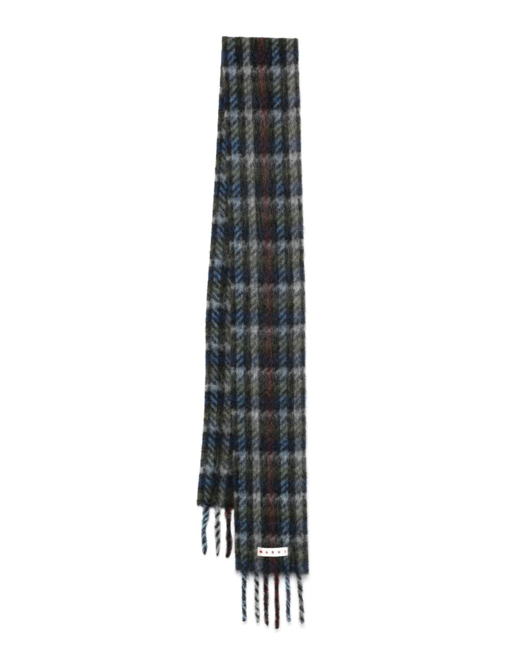 Sciarpa con applicazione in blu Marni - unisex 