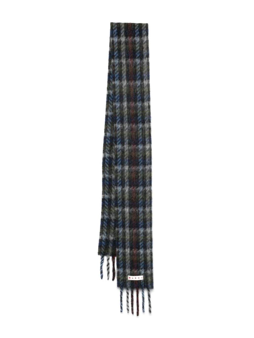Sciarpa con applicazione in blu Marni - unisex 
