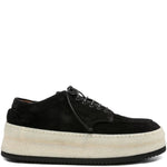 Derby con suola chunky parapana in nero Marsell - uomo 