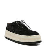 Derby con suola chunky parapana in nero Marsell - uomo 