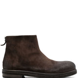 Stivaletti con effetto vissuto in marrone Marsell - uomo 