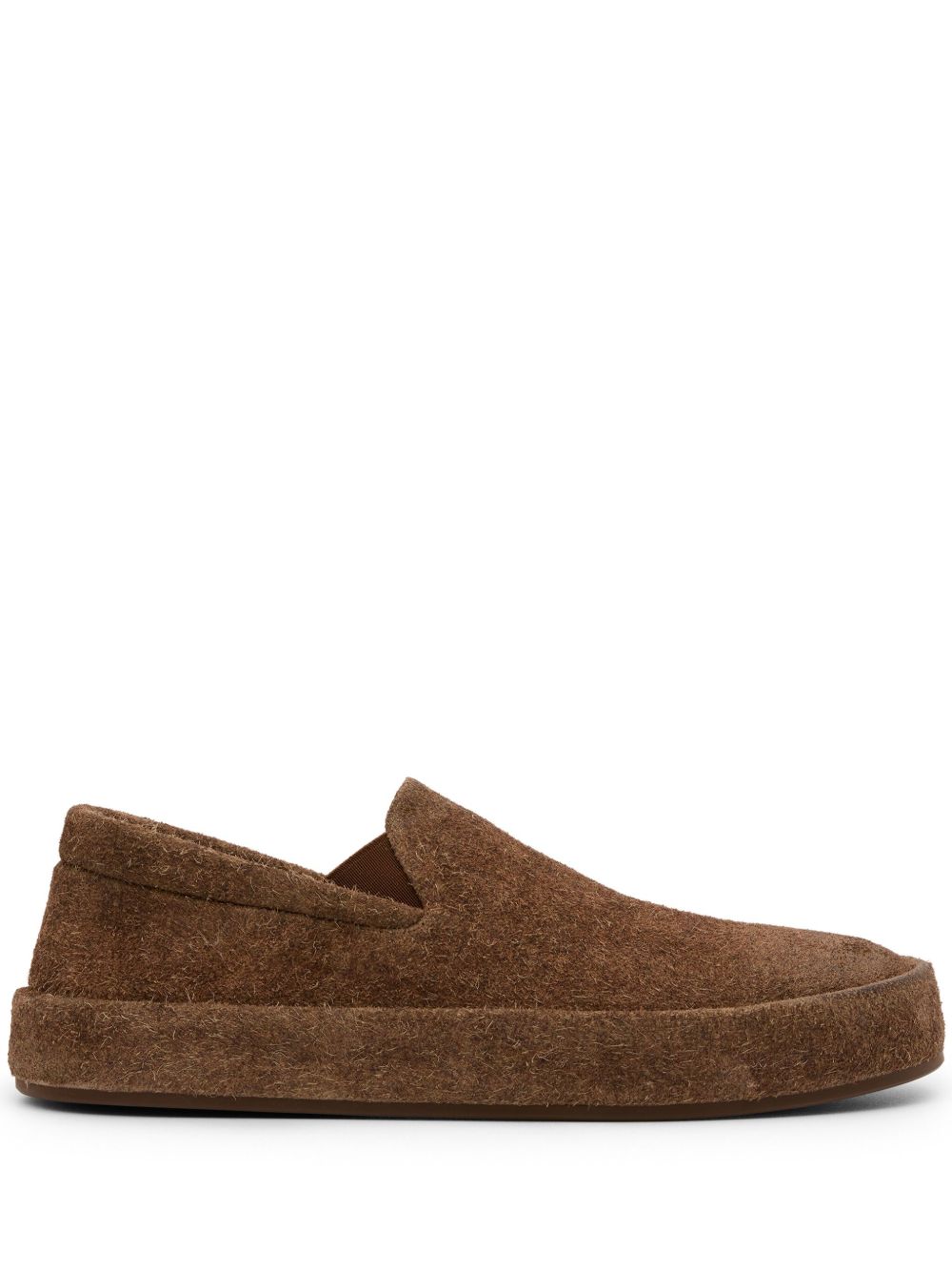 Mocassini con punta tonda in marrone Marsell - uomo 