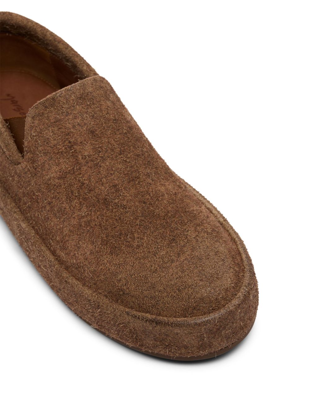 Mocassini con punta tonda in marrone Marsell - uomo 