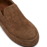 Mocassini con punta tonda in marrone Marsell - uomo 