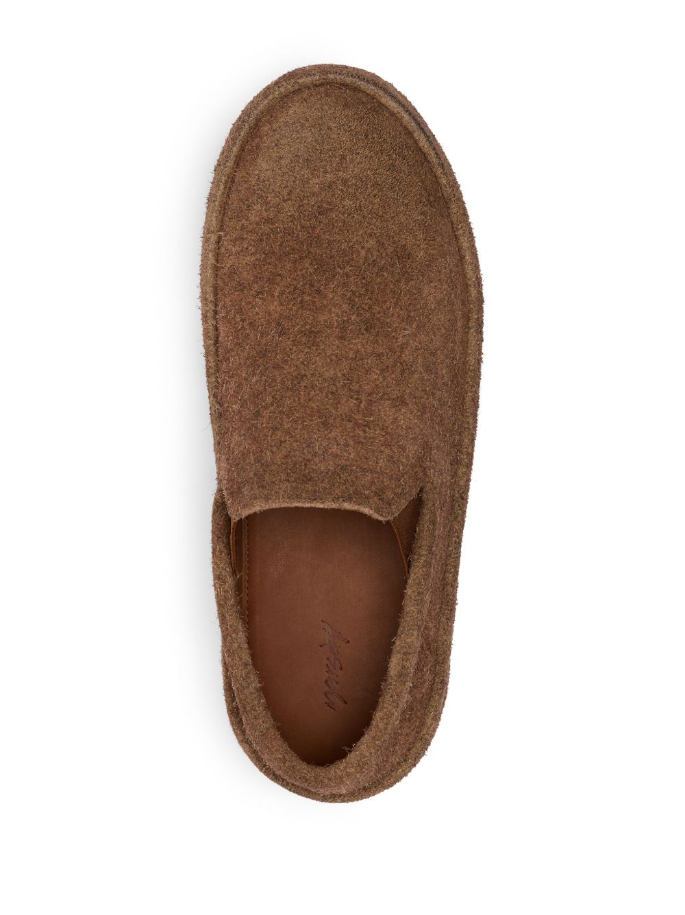 Mocassini con punta tonda in marrone Marsell - uomo 