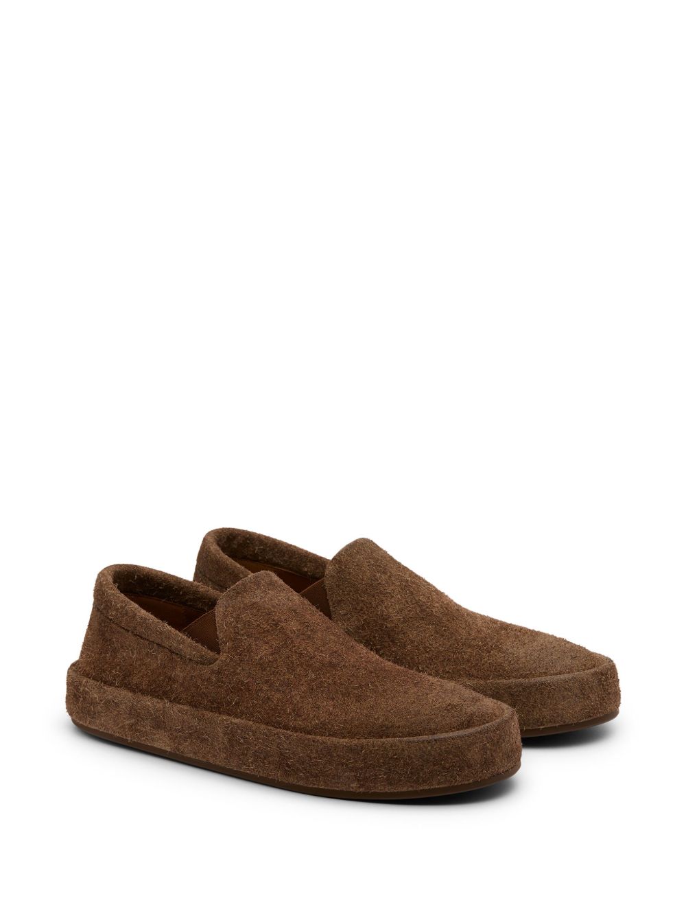 Mocassini con punta tonda in marrone Marsell - uomo 
