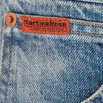 Jeans con design patchwork in blu Martine rose - uomo 