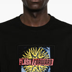 T-shirt con stampa grafica in nero Martine rose - uomo 